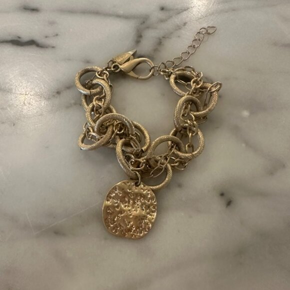 Gold plated chain bracelet - Picture 1 of 1